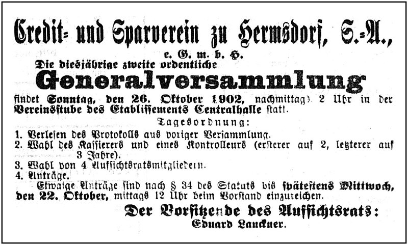 1902-11-01 Hdf Kredit- und Sparverein